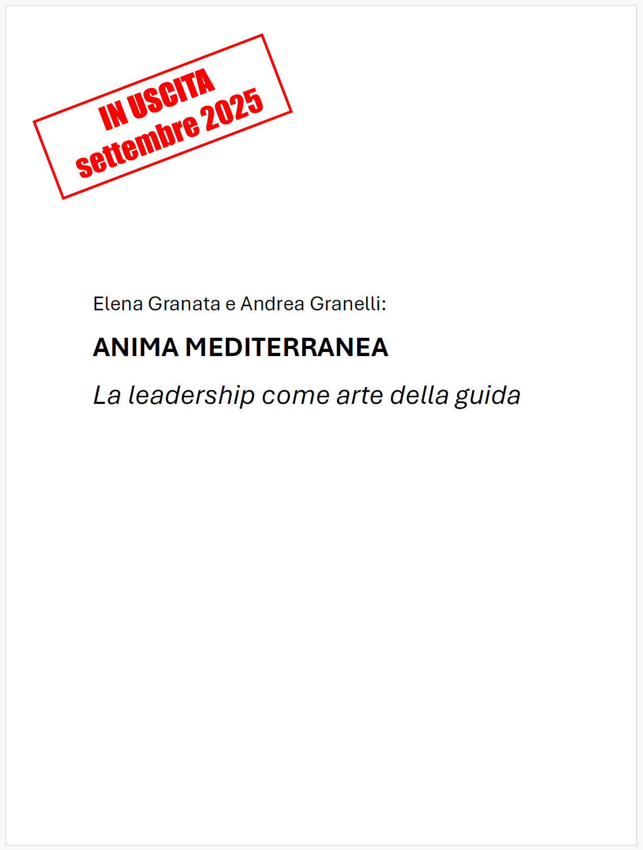 cop Anima Mediterranea
